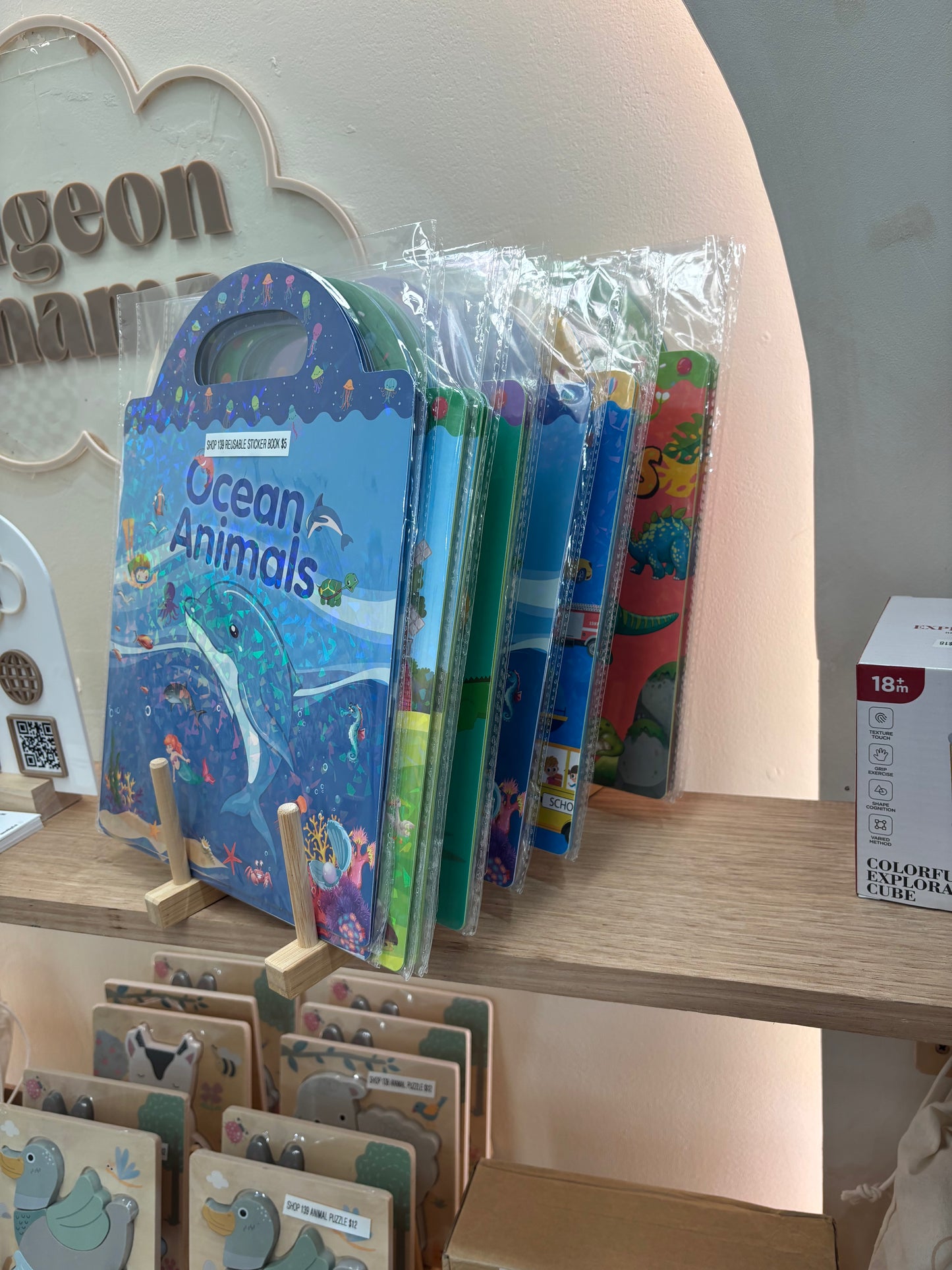 Reusable Sticker Book